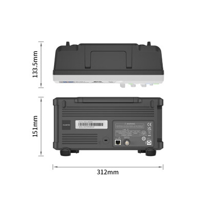 鼎阳（SIGLENT）SDS1202X-C 数字示波器 200MHz带宽 2通道 1G采样率