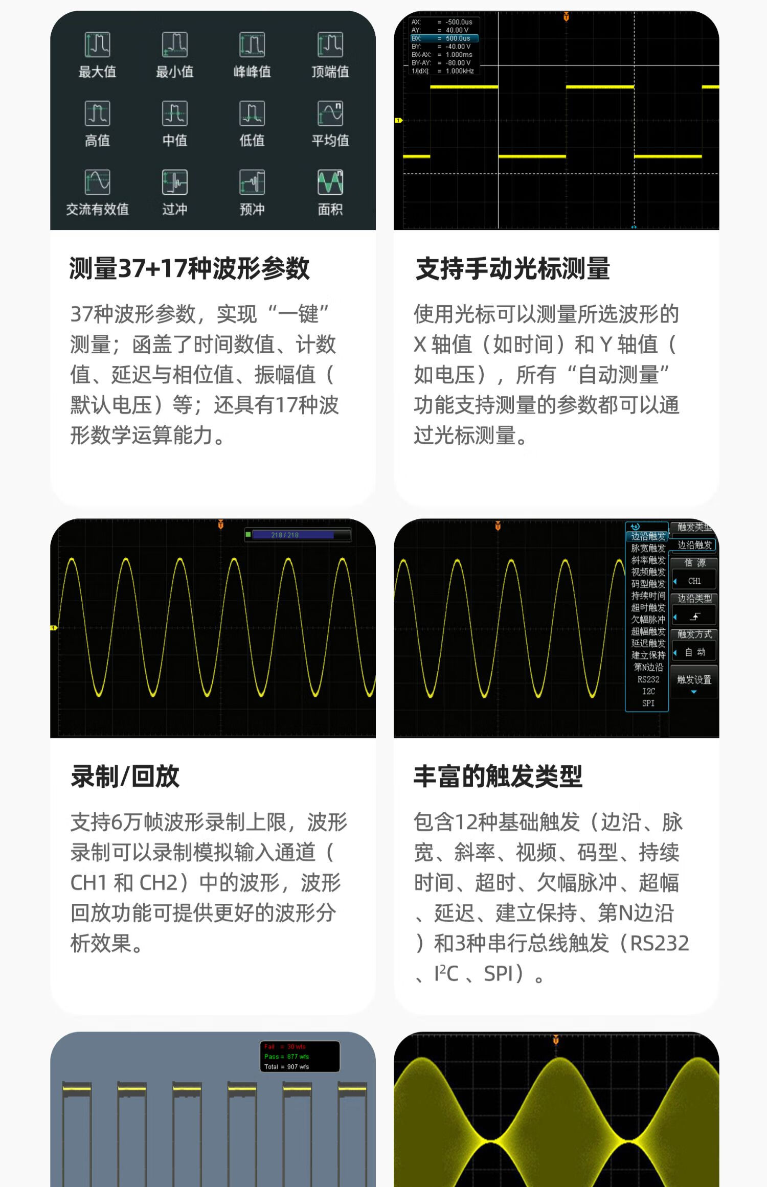 RIGOL普源 DS1202Z-E 数字示波器 200MHz带宽 双通道 采样率1GSa/s