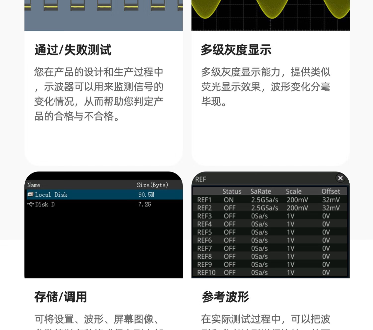 RIGOL普源 DS1202Z-E 数字示波器 200MHz带宽 双通道 采样率1GSa/s